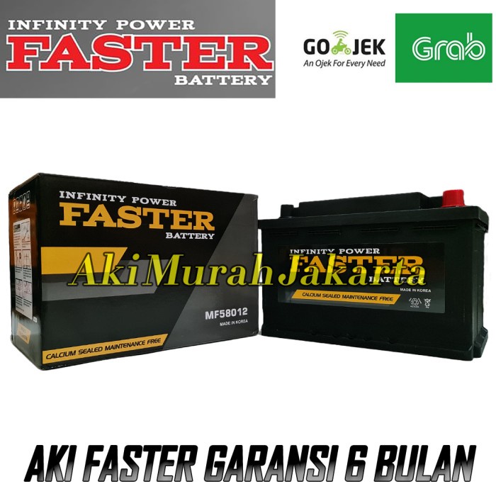 Aki Mobil Mercedes S 200 230 280 58012 58024 FASTER Aki Kering 80Ah