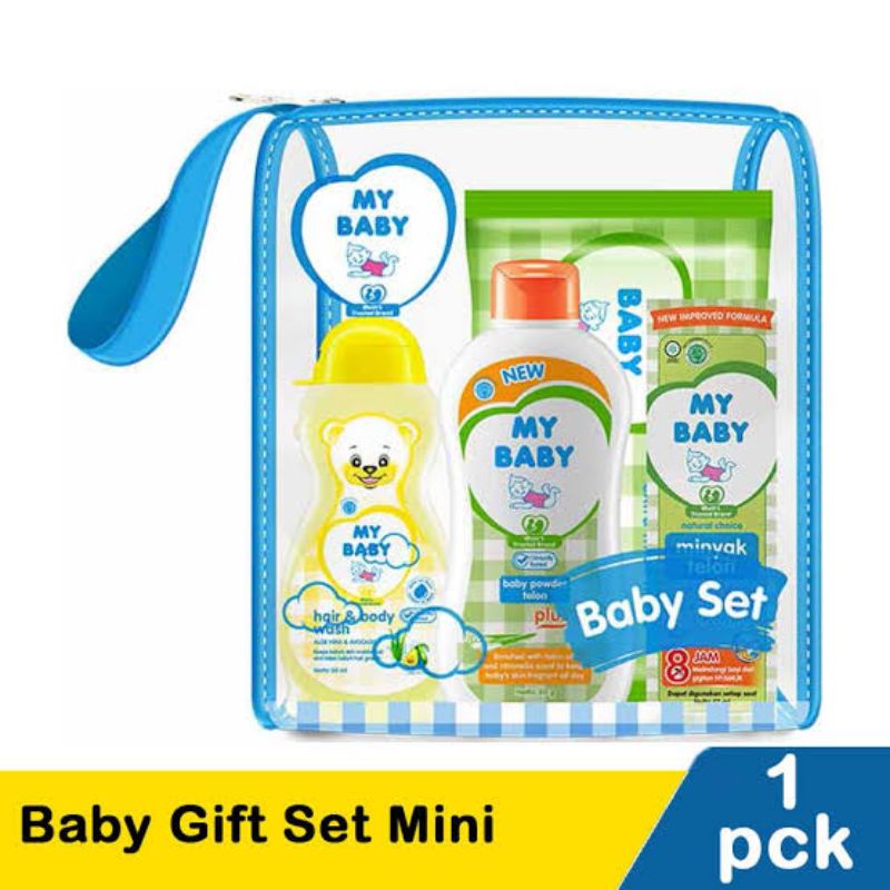 Jual My Baby Gift set Mini Sabun Shampoo Telon Bedak Tisu Basah
