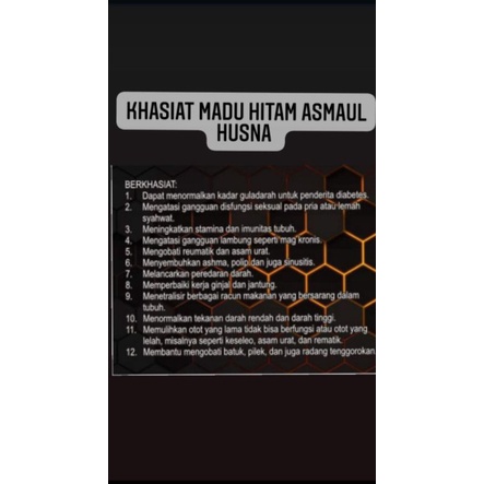 

madu hitam 99