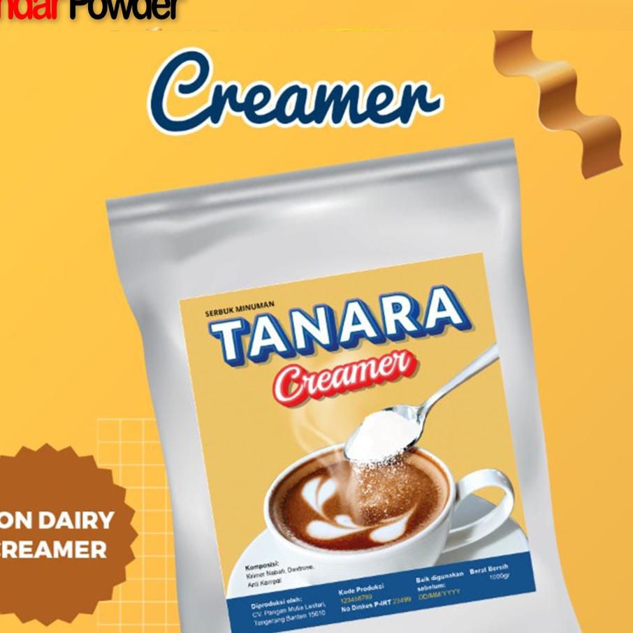 

Diskon [TD4] Non Dairy Creamer - NDC Bubuk Krimer kiloan - Bandar Powder