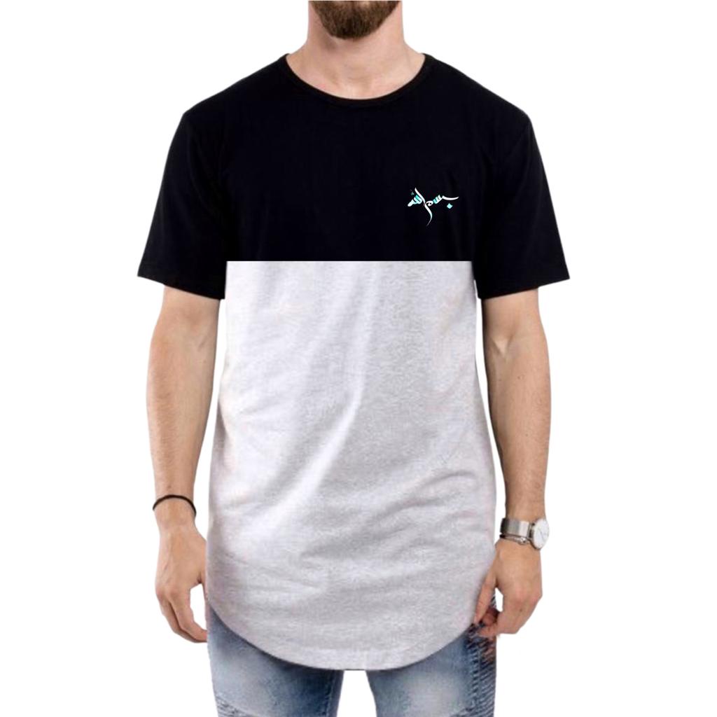 Kaos Kurta Lengan Pendek Longline Pria Premium Quality Kaos Lengan Pendek Pria Longline New Colour