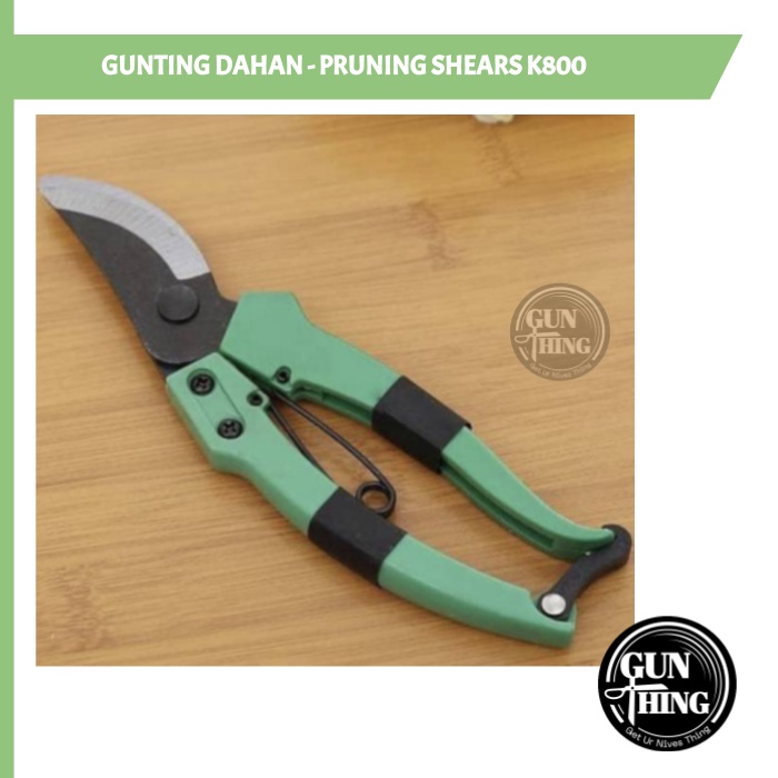 Gunting Dahan K800 Ranting Tanaman Pohon - Pruning Shears Tanaman Bunga