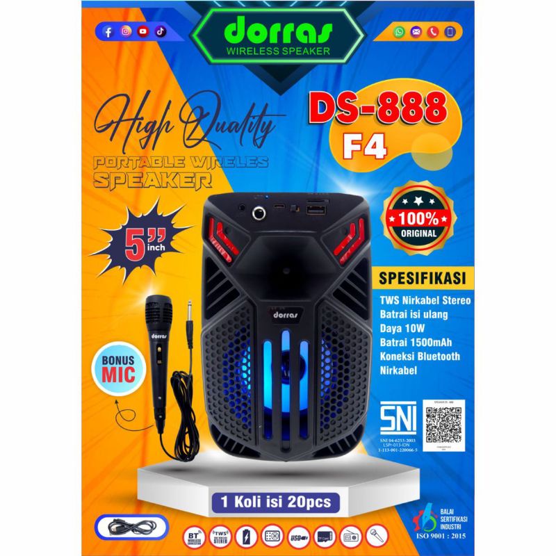 Jual Speaker Aktif Karaoke Bluetooth - Speaker Portable - Speaker Murah ...