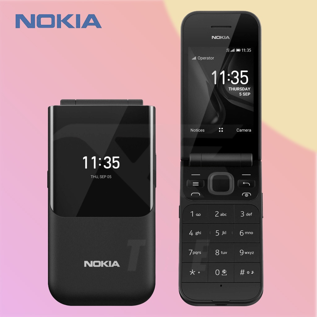 TRE NOKIA 2720 FLIP DUAL SIM GARANSI TOKO HP JADUL NOKIA JADUL LIPAT