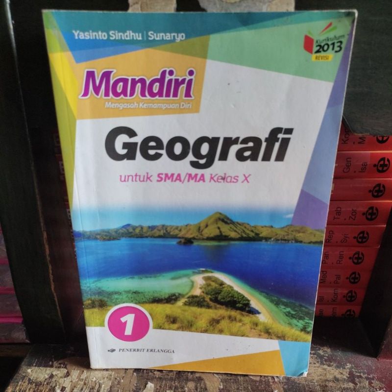 Jual Buku Mandiri Geografi Untuk Sma Ma Kelas Original Shopee