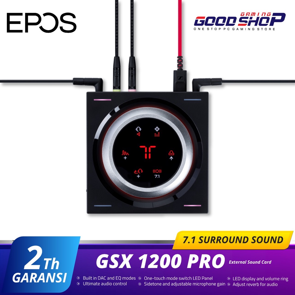 Epos GSX 1200 Pro - Audio Amplifier