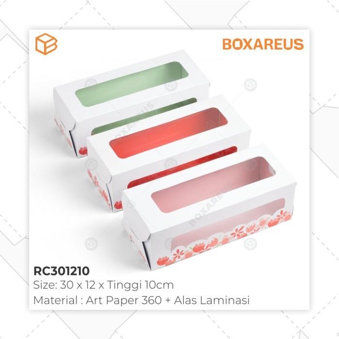 

RC301210 - Roll cake box. Packaging. Cake box