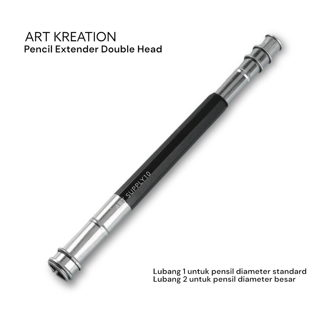 

Pencil Extender 2 Hole - Penyambung Pensil