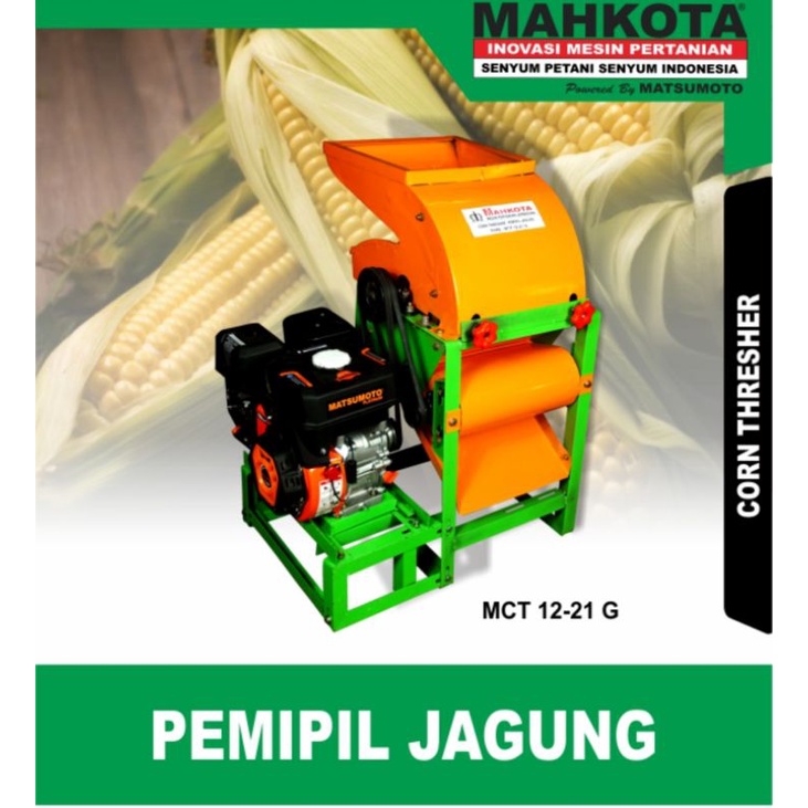 MESIN PEMIPIL JAGUNG MAHKOTA MCT 12-21