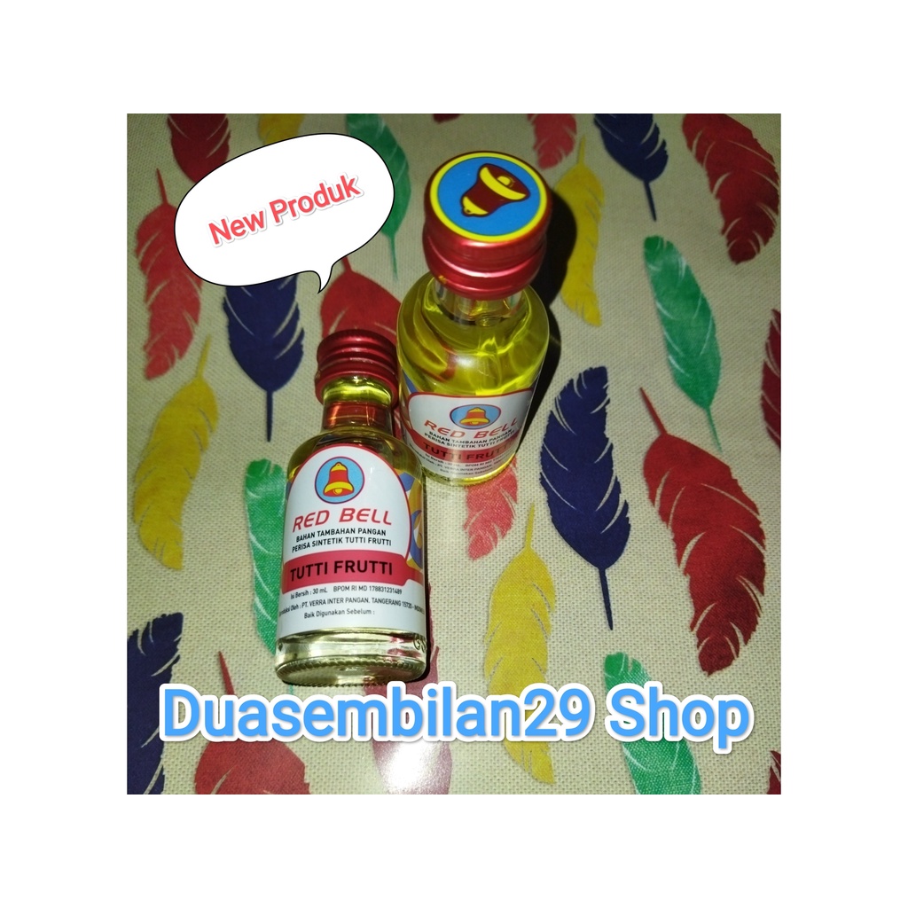 

Red Bell / Redbell Essence Perisa Makanan- Tutti Frutti 30ml