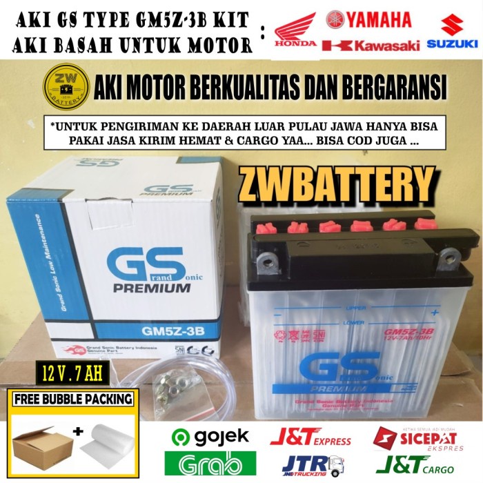 AKI MOTOR YAMAHA JUPITER Z BURHAN GM5Z-3B AKI BASAH
