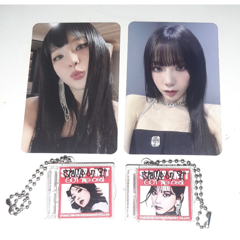 PC TAEYEON SEULGI BOA KARINA STAMP ON IT ALBUM ONLY GOT THE BEAT SMINI VER