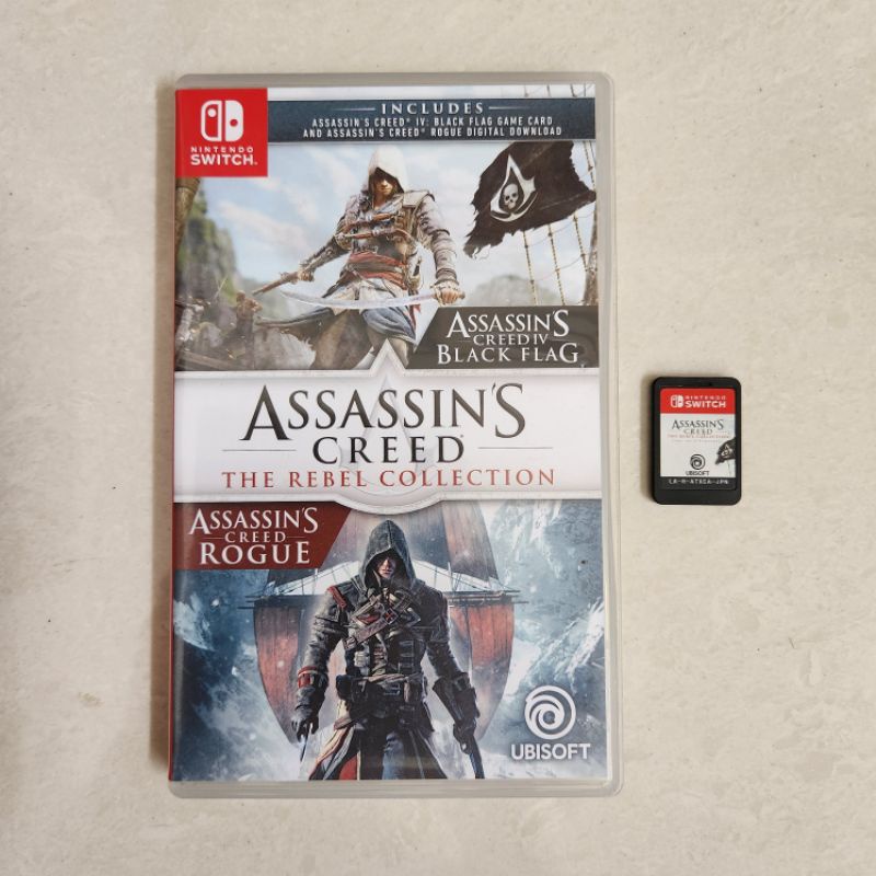 Assassin Creed The Rebel Collection Nintendo Switch Cartridge Preloved