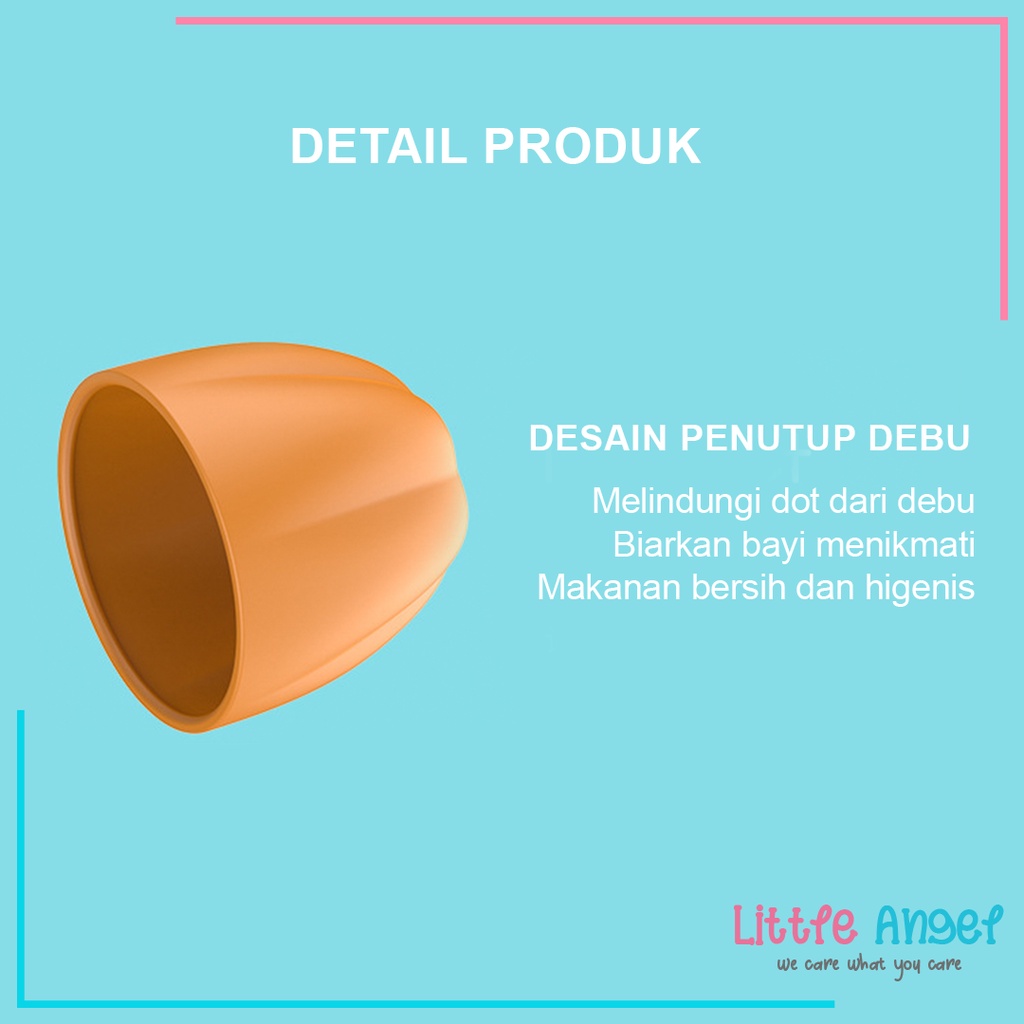 DOT BUAH EMPENG BAYI MPASI Pacifier Gigitan Sayur Anak Fruit Food Teether Feeder BPA FREE Set Perlengkapan Makan