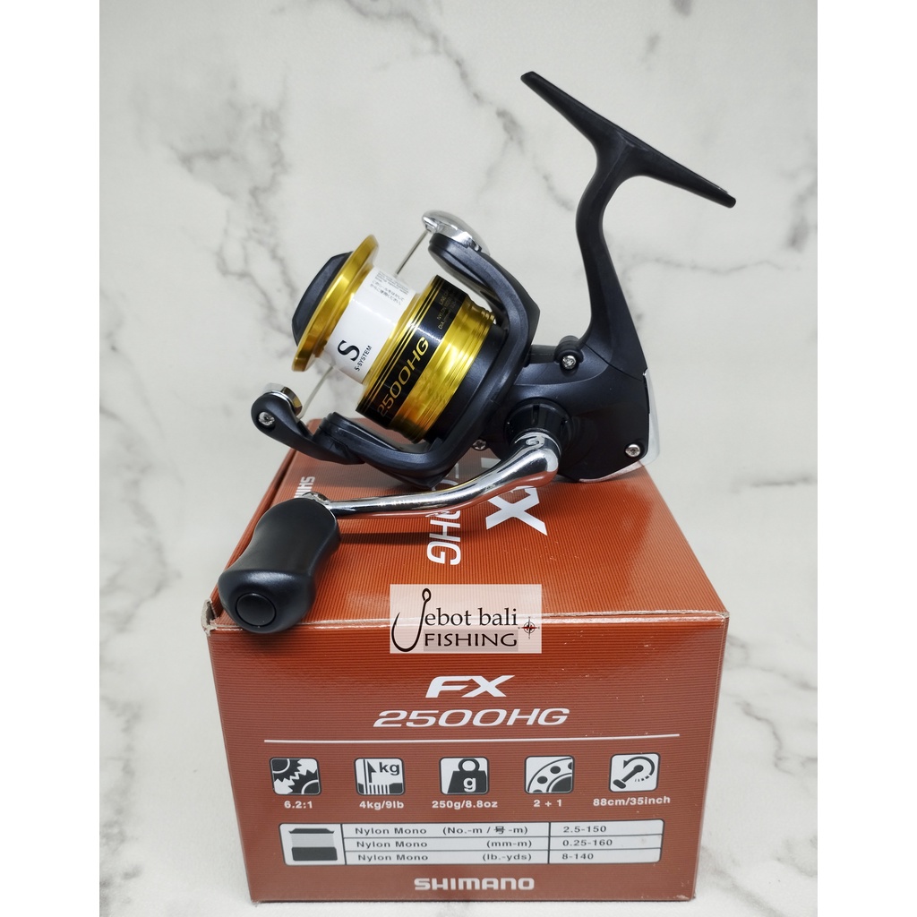 Reel Shimano FX - Reel Pancing Shimano FX 1000 2000 2500 3000 4000