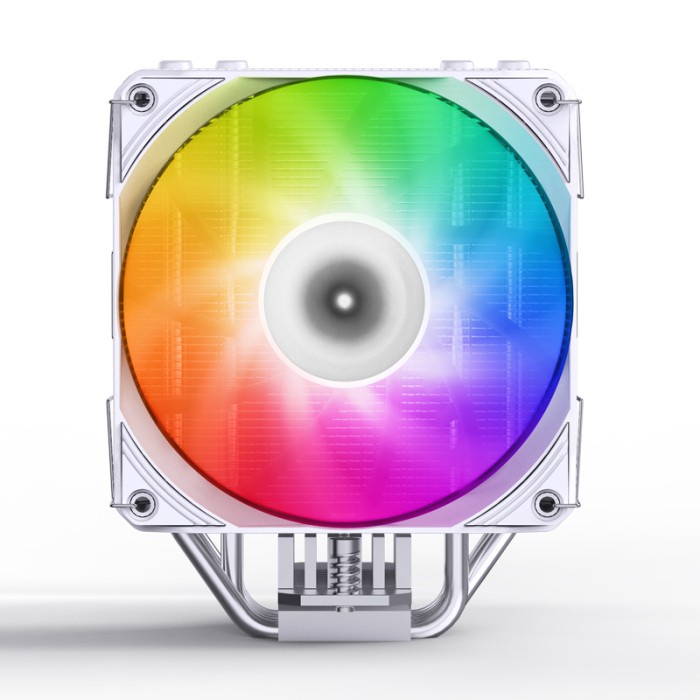 JONSBO PISA A5 WHITE ARGB CPU HEATSINK FAN COOLING / HSF COOLER RGB