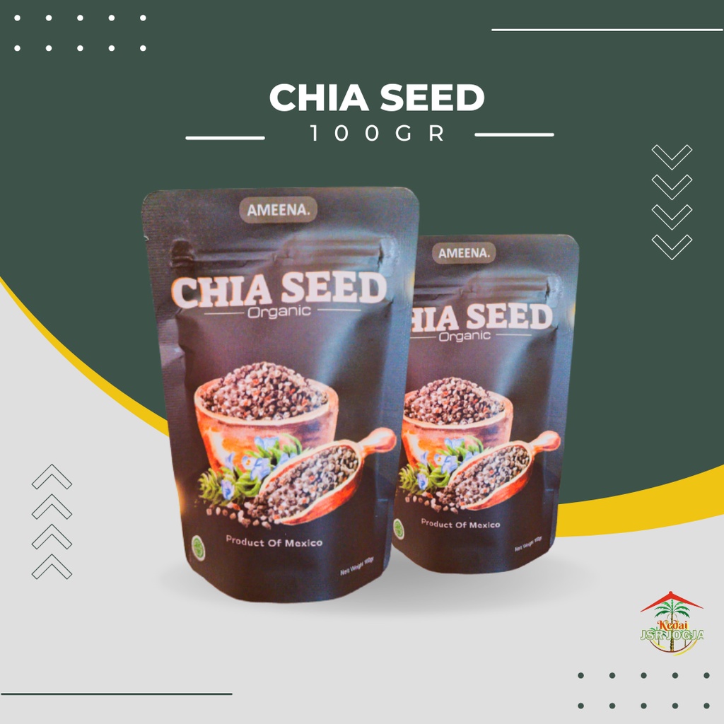 TERMURAHH!! Chia seed organik 100gr