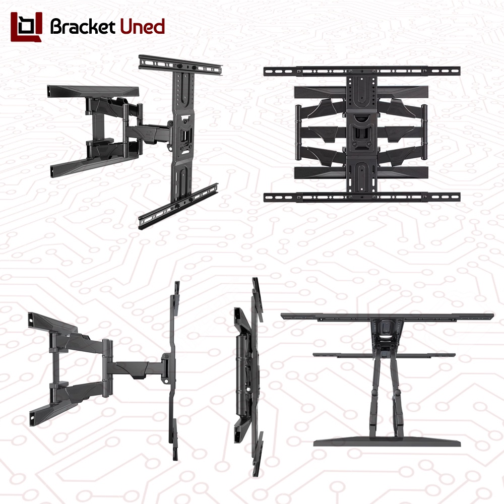 Bracket TV 55 43 50 32 40 60 55 70 75 80 42 49 Inch Dijamin Cocok LED LCD Plasma 32 - 80 In 6 Arah Universal Breket TV Briket TV Braket TV Gantungan TV Tembok Tempelan TV Dinding BU1 North Bayou P5 P6