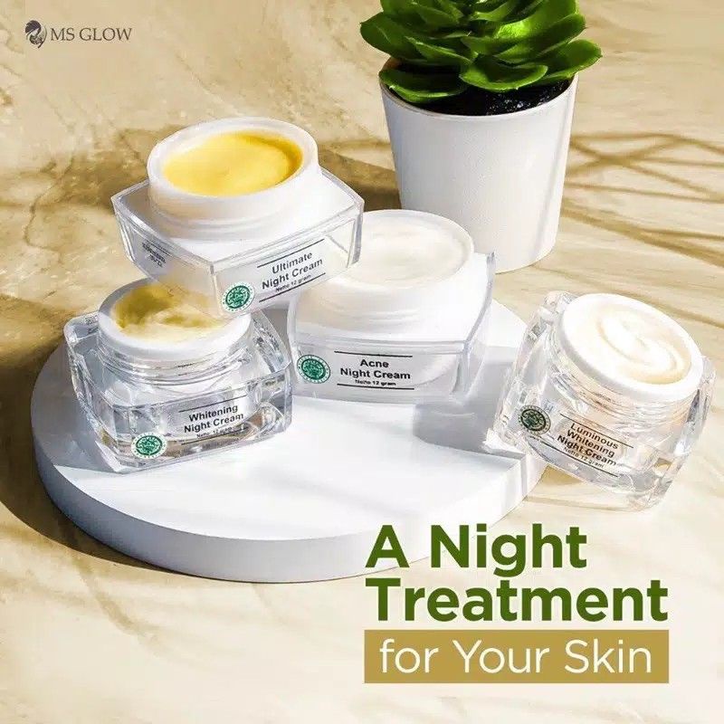 MS GLOW NIGHT CREAM