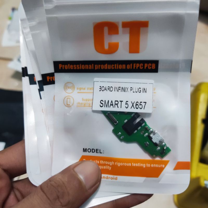 Flexible Charger Konektor Cas Infinix Smart 5 X657 ORIGINAL + MIC + IC