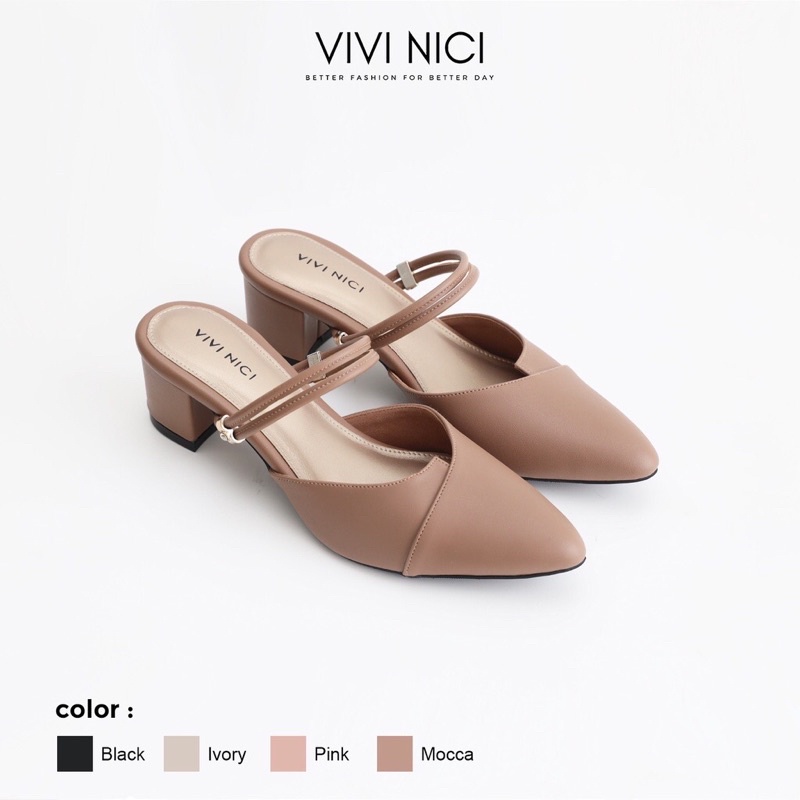 Vivi Nici Heels Cream 5CM