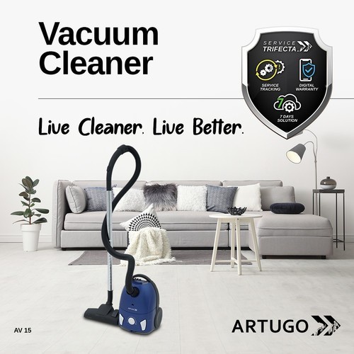 ARTUGO VACUM CLEANER AV15 PENYEDOT DEBU