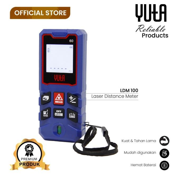YUTA Meteran Laser - Laser Meter 100 Meter LDM