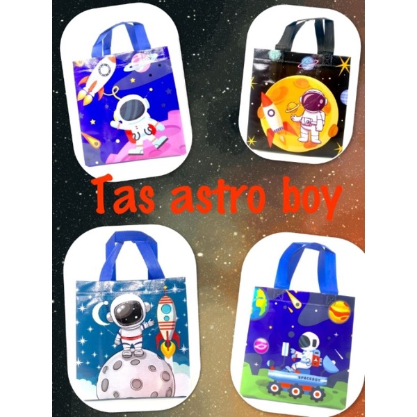 

Tas ultah anak astronot birthday goodiebags