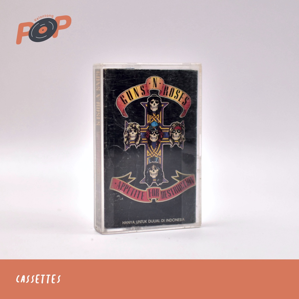 Kaset Guns N Roses - Appetite for Destruction