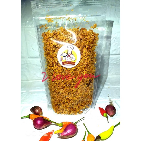 

Tempe Oreg bawang kering