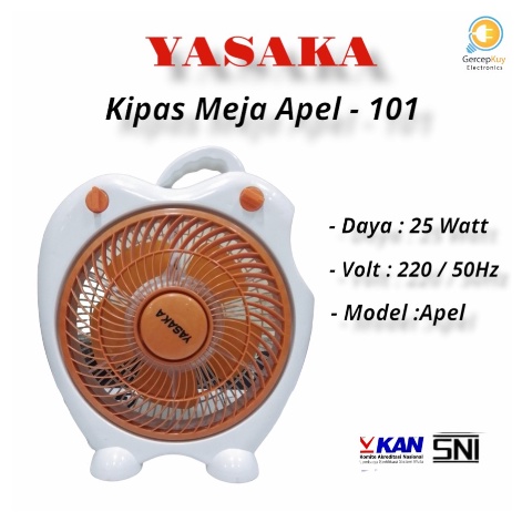 Kipas Angin Meja / Box Fan YASAKA 101 APPLE