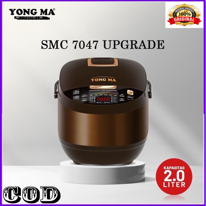 Magicom Yong Ma SMC 7047 Digital Rice Cooker BERGARANSI RESMI MANTAP