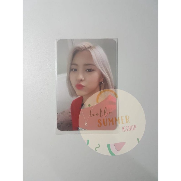 ITZY Ryujin Not Shy SUBK Photocard PC