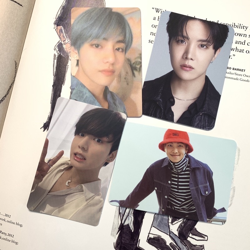 BTS Photocard PC - Jungkook Proof Compact - V Persona - RM Season Greetings 2017 - Jhope Dicon