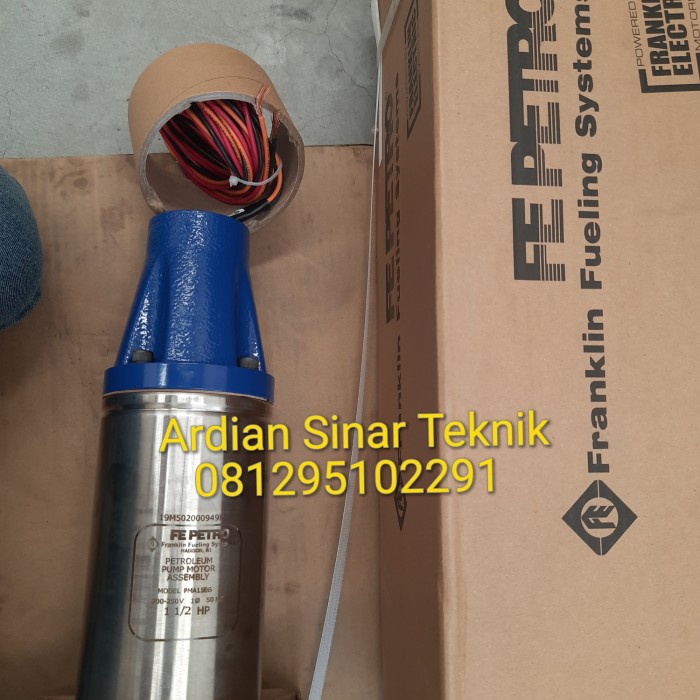 STP FE FETRO FRANKLIN MOTOR ONLY 1,5 HP ATAU POMPA DORONG SPBU