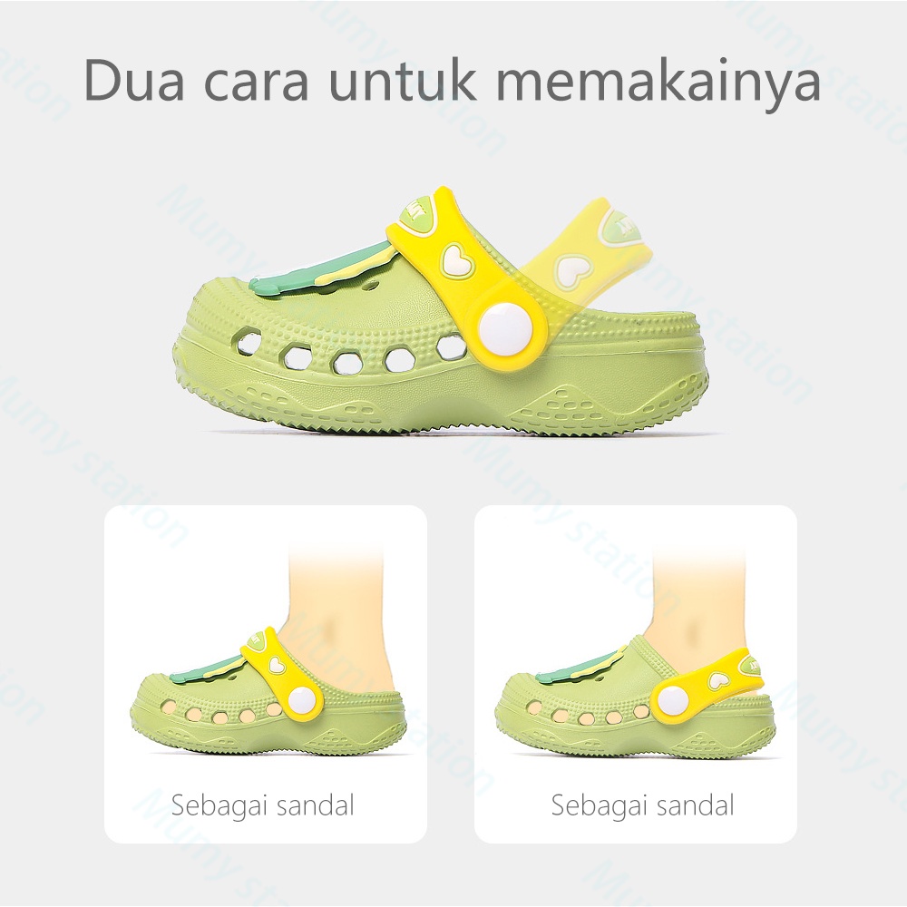 Mumystation Sandal Baim Anak sendal anak perempuan laki laki lucu EVA Anti -Slip