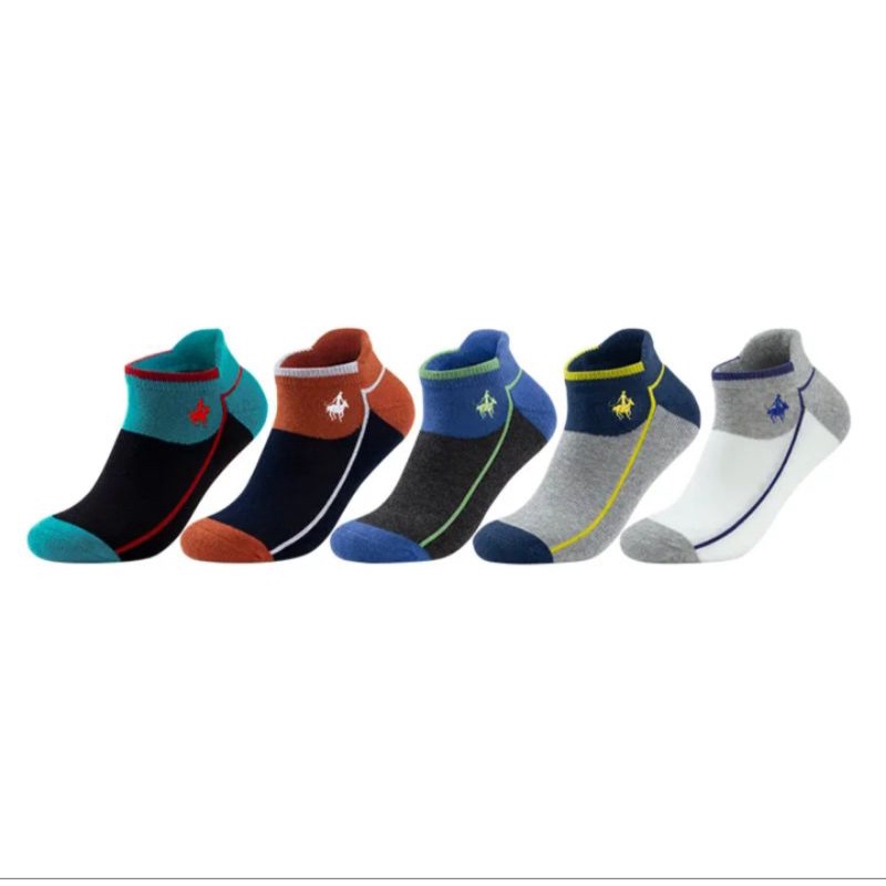 Pier polo Kaus Kaki Pierpolo Socks Premium Original Kaos Kaki Pendek Olahraga MQ12