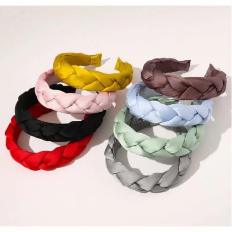 Bandana Korea Fashion / Headband Bandana Kepang Polos