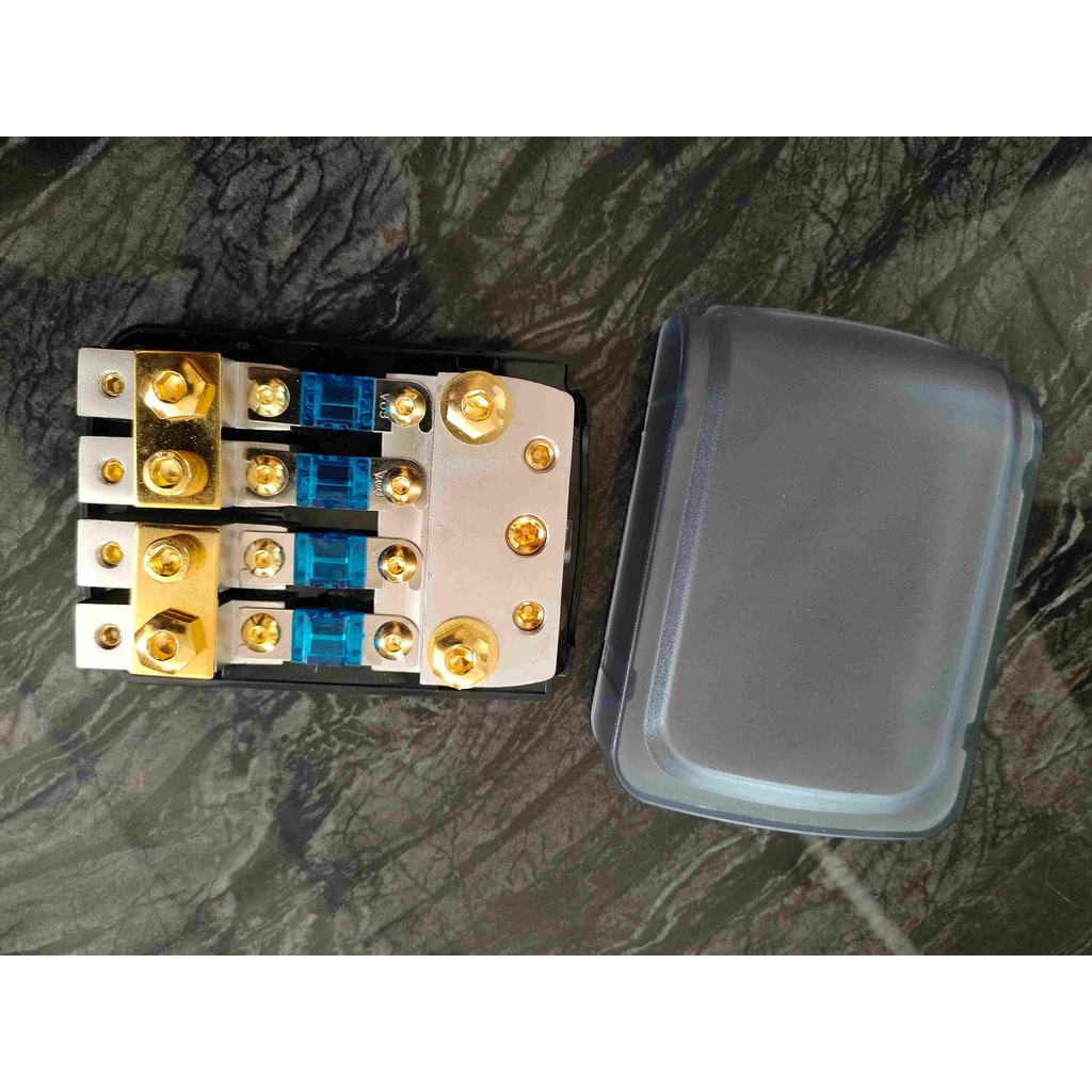 Fuse Distribution Block/ Sekring Audio Mobil 4 Jalur High Quality