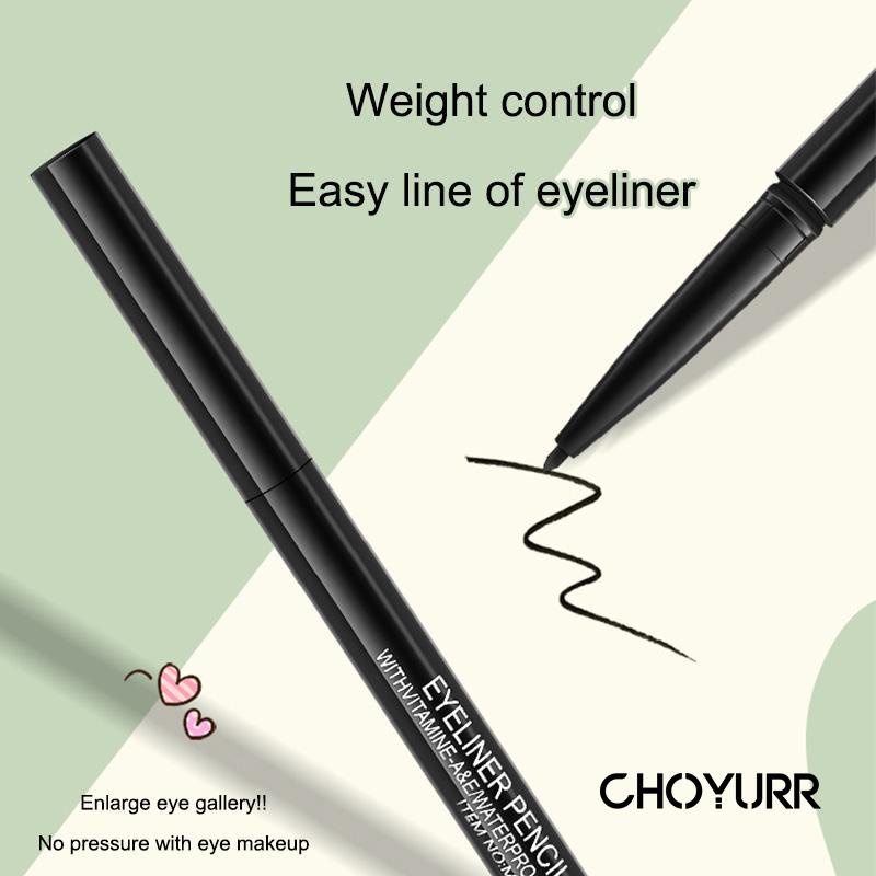 【COD】Eyeliner Pensil Gel / Eyeliner Waterproof Long-lasting/ Eyeliner Pen Smooth No Smudge Untuk Pemula Eye Makeup -CH