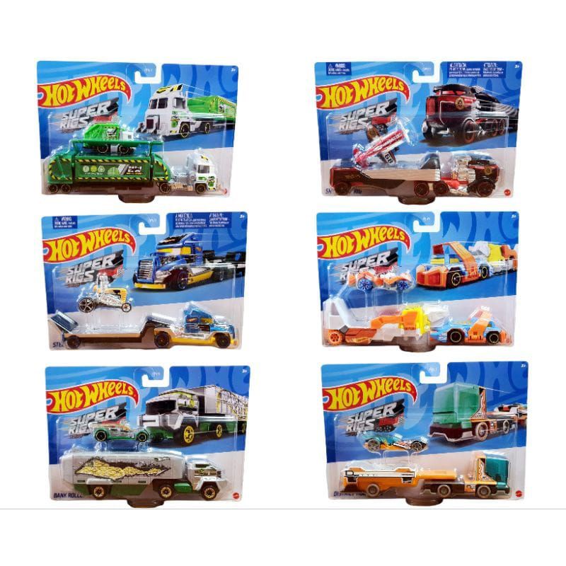 Hot Wheels Super Rigs Terbaru / hot wheels truck / hot wheels termurah diecast mainan anak