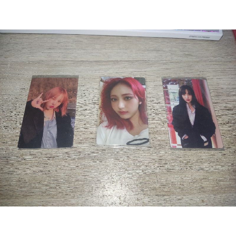 Photocard PC GFRIEND Eunha Sinb Yuju, Photocard LABYRINTH, SOTS