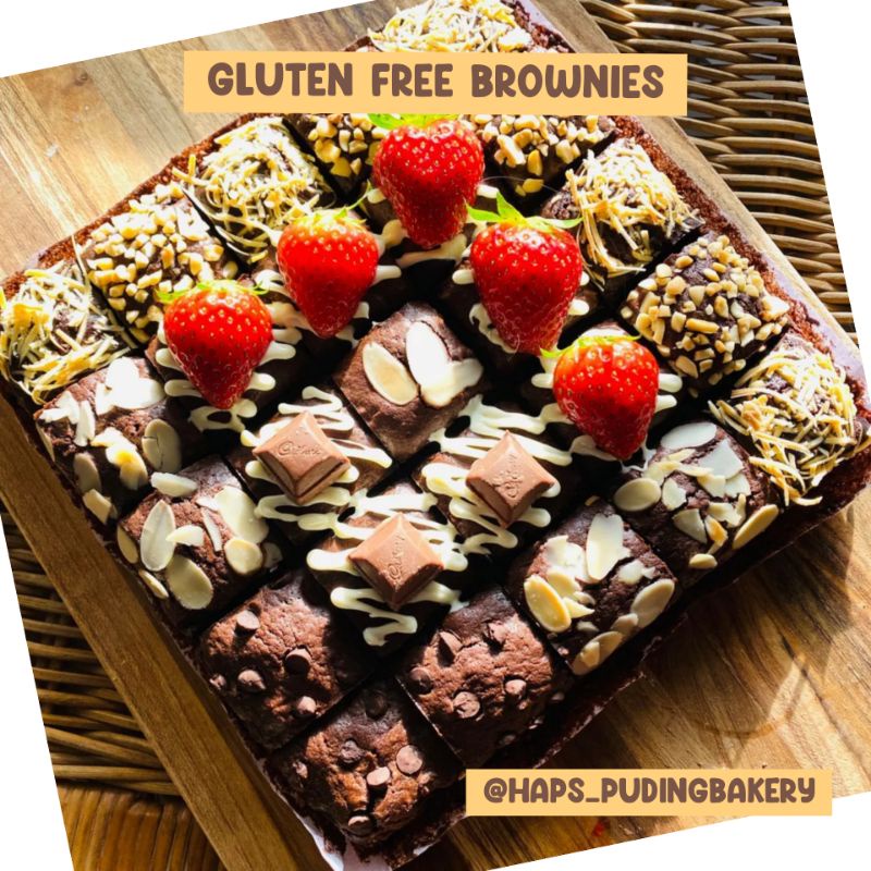 

GLUTEN FREE - Brownies Fudgy LARGE