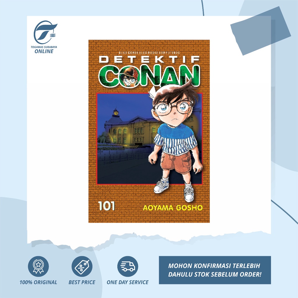 KOMIK DETEKTIF CONAN 97/98/99/100/101/102 BY AOYAMA GOSHO
