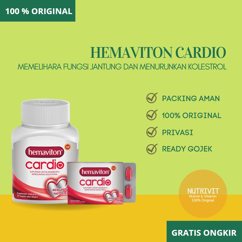 HEMAVITON CARDIO 10/30 KAPSUL