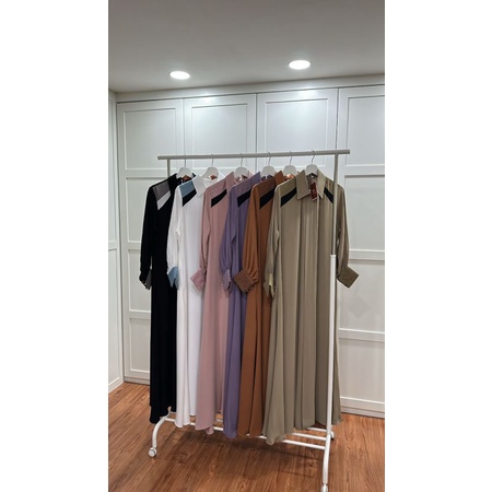 SIAP KIRIM ELNA DRESS ORIGINAL DLOVERA BY OLLA