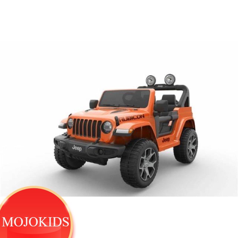 MOJOKIDS - MAINAN ANAK MOBIL AKI JEEP RUBICON WRANGLER LISENSI BAN KARET