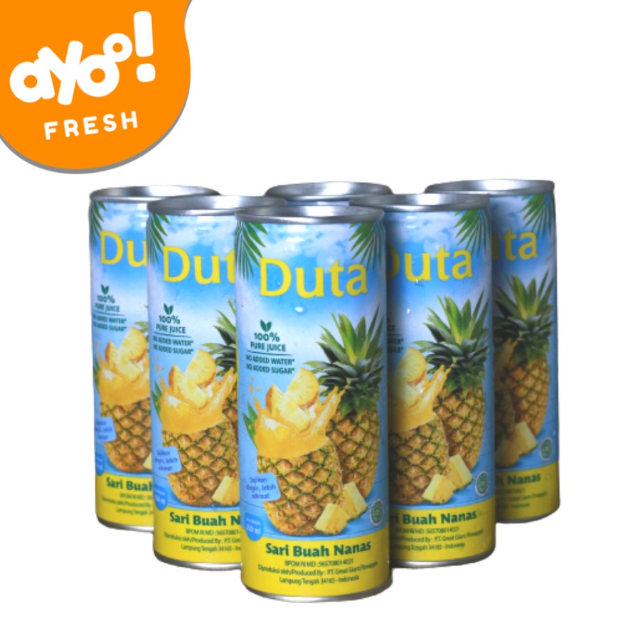 DUTA Pineapple Juice (Minuman Jus Nanas) 250 ml