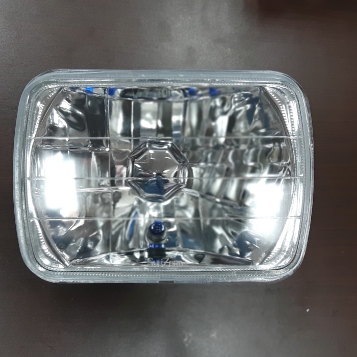 Real Head lamp Halogen H4 mobil kristal Kotak .....