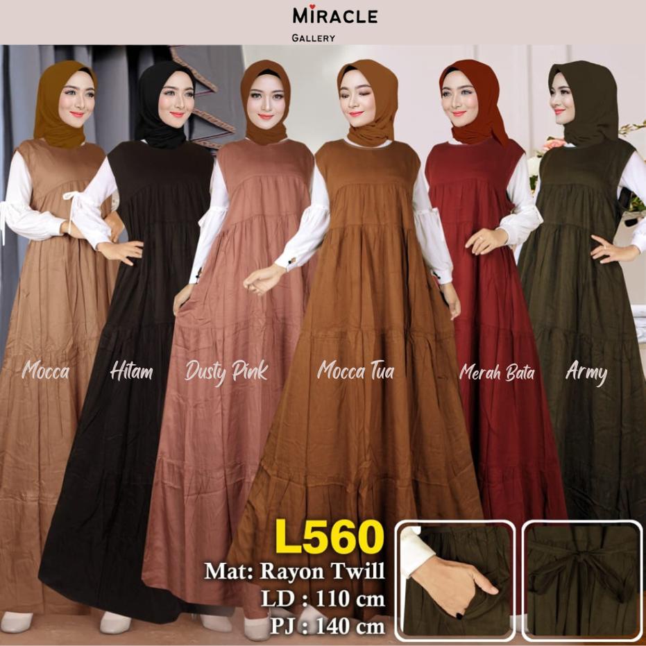 INER GAMIS RAYON TWILL PREMIUM MELISA/GAMIS RAYON TWILL PREMIUM/DRESS GAMIS LD 110 PB140